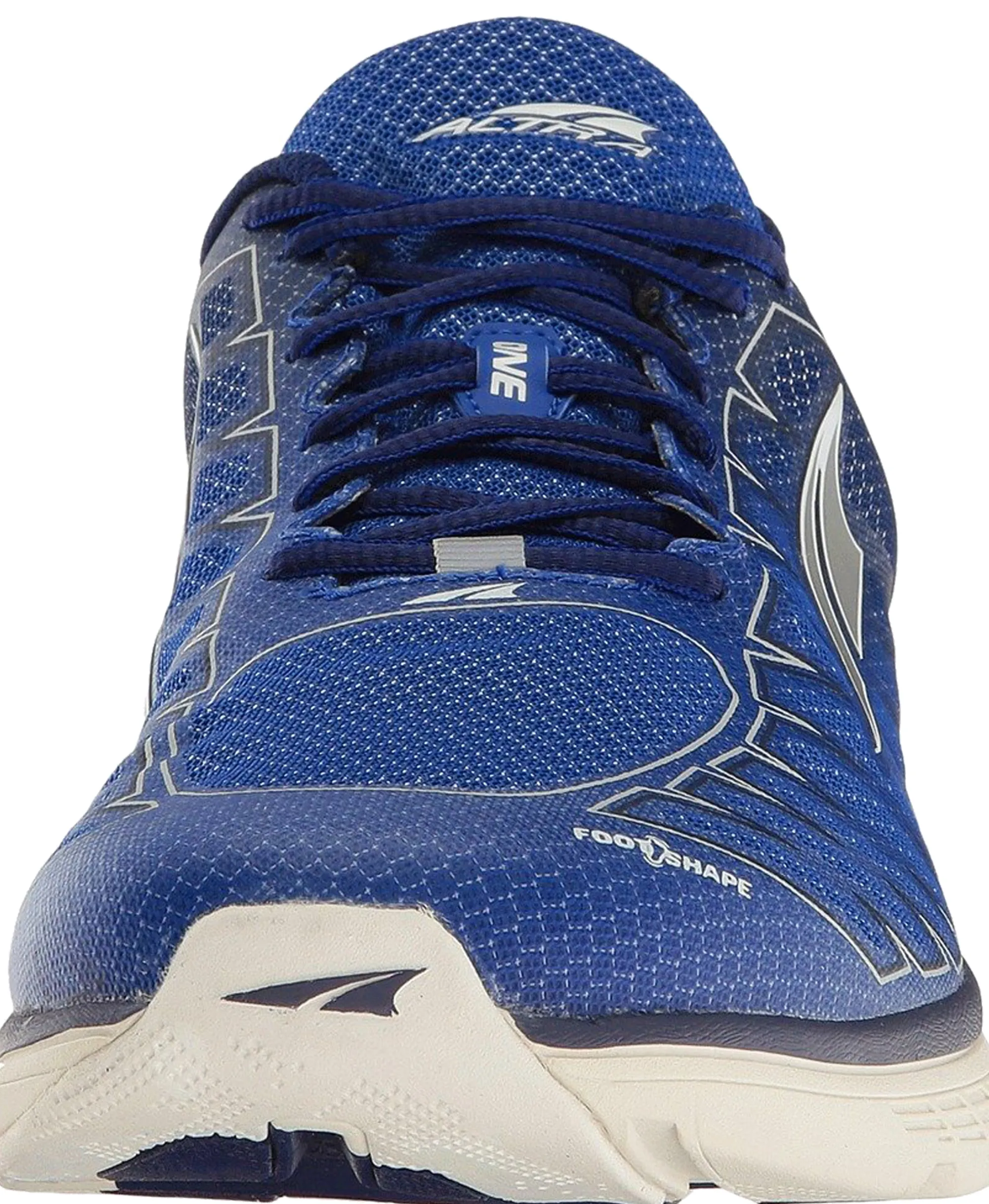Running>Altra Men's One V3 Zero Drop Foot Shape Running Shoes Blue/Grey