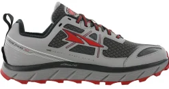 Walking|Running>Altra Mens Trail Running Lightweight Shoes Lone Peak 3.0 Neoshell Grey/Red3.0