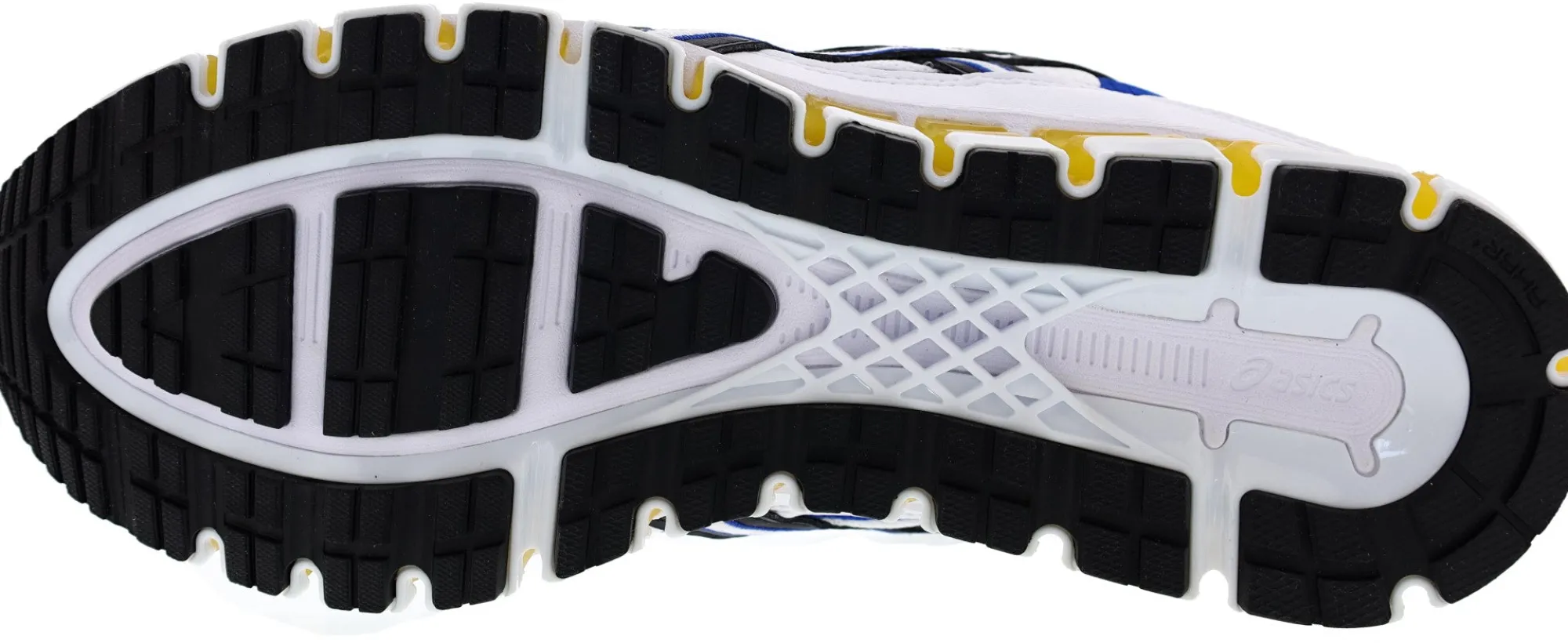 Walking|Running>ASICS Men's Cushioned Running Shoes Gel Kayano 5 360 White/Black