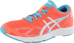 Walking|Nursing Shoes>Asics Women Walking Cushioned Running Shoes Gel Hyper Speed 7 FlCoral/White/Turqoise