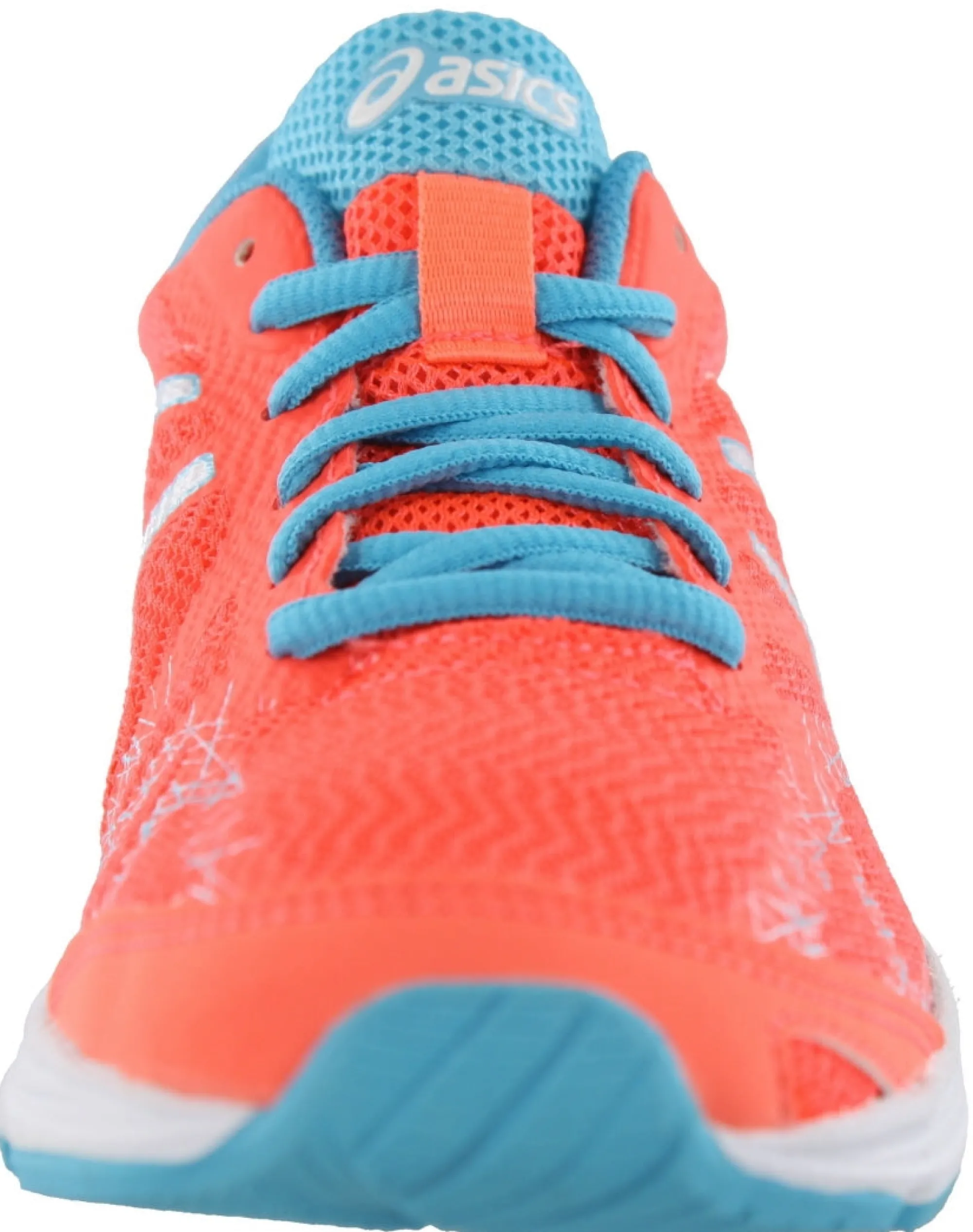 Walking|Nursing Shoes>Asics Women Walking Cushioned Running Shoes Gel Hyper Speed 7 FlCoral/White/Turqoise