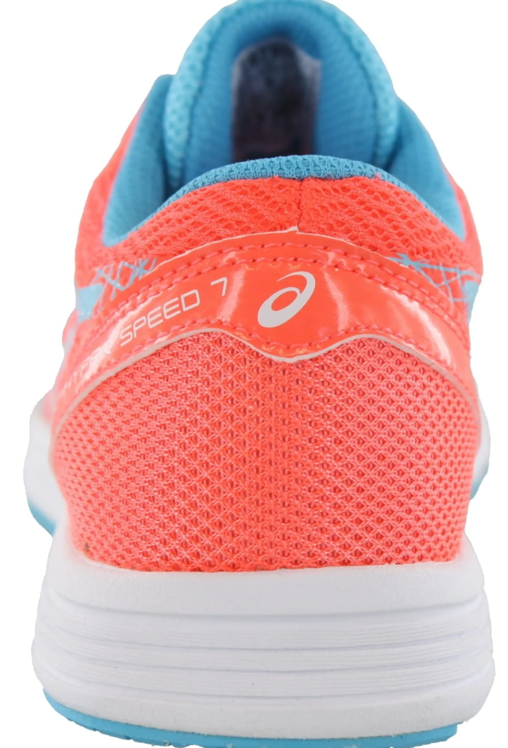 Walking|Nursing Shoes>Asics Women Walking Cushioned Running Shoes Gel Hyper Speed 7 FlCoral/White/Turqoise