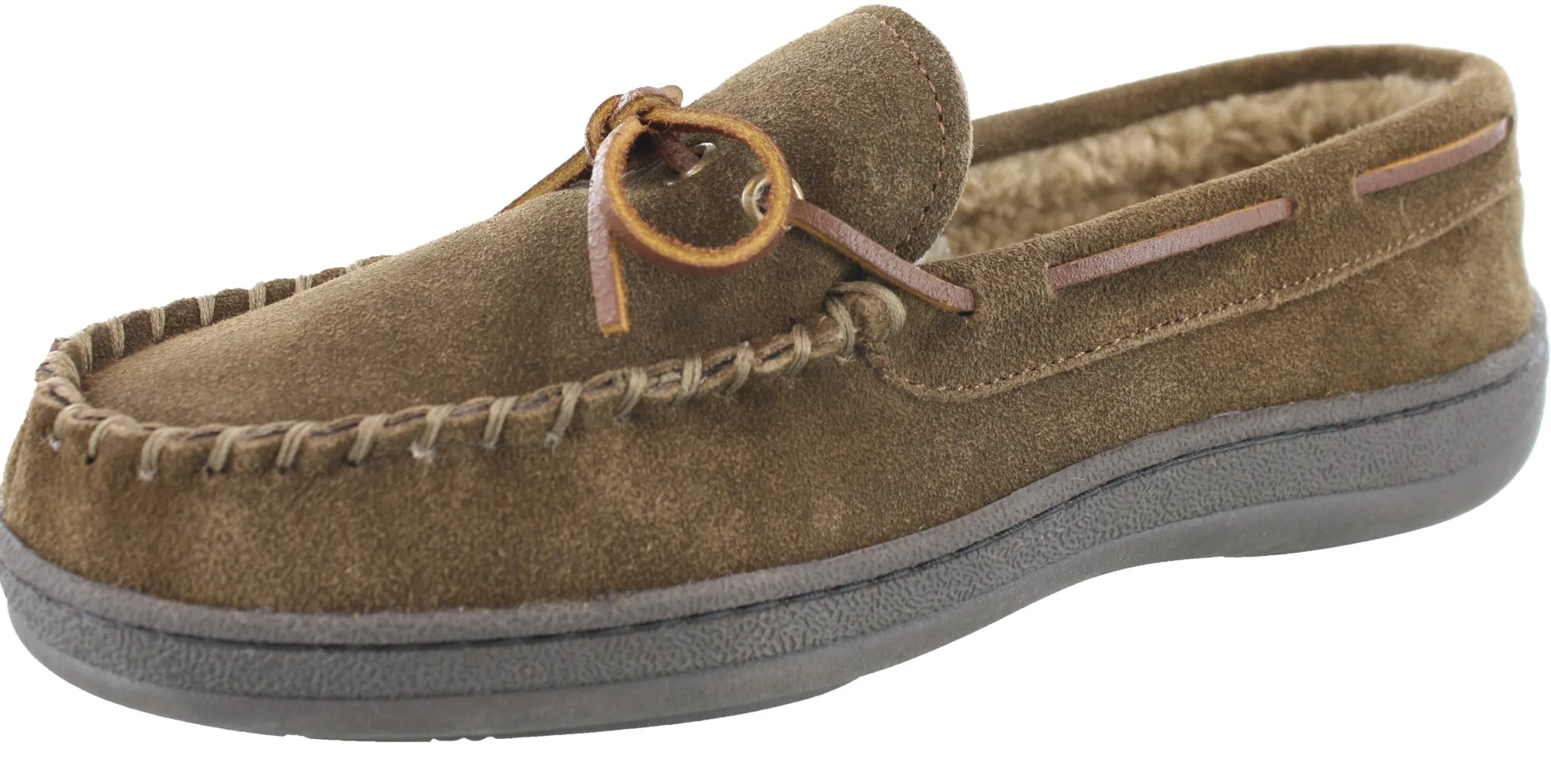 Slippers>Clarks of England Clarks Men Warm Cozy Slip On Moccasin Winter Slippers Rudy