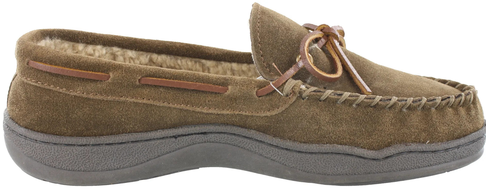 Slippers>Clarks of England Clarks Men Warm Cozy Slip On Moccasin Winter Slippers Rudy