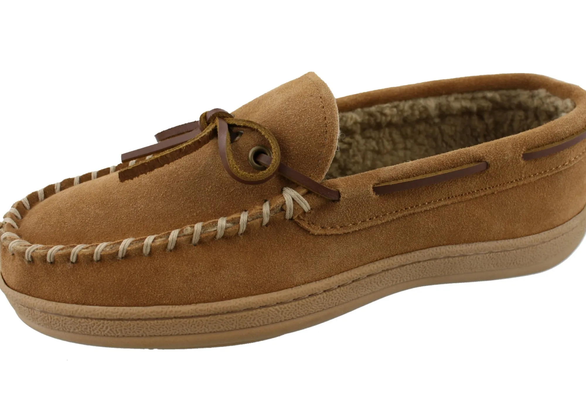 Slippers>Clarks of England Clarks Men Warm Cozy Slip On Moccasin Winter Slippers Rudy