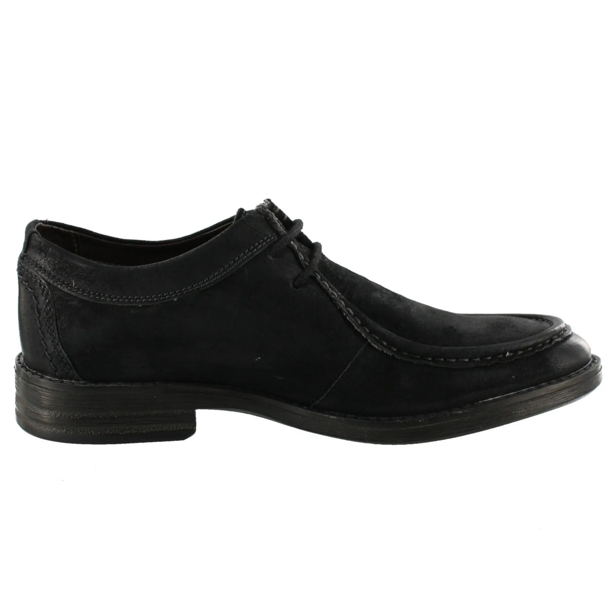 Dress Shoes>Clarks of England Clarks Mens Delsin Rise Black Dress Leather Shoes Black Leather