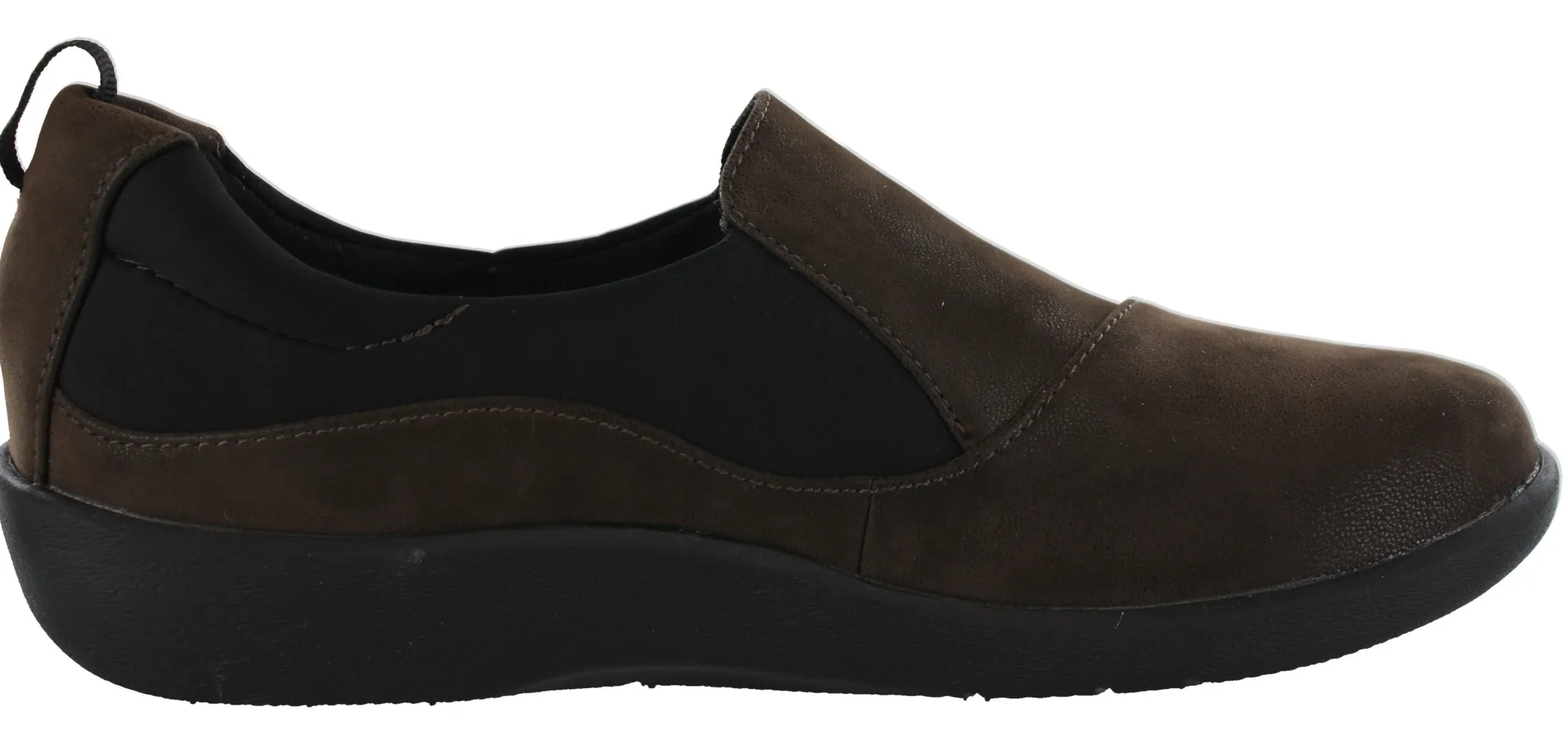 Walking|Casual>Clarks of England Clarks Sillian Paz Women's Shoes for Flat Feet and Plantar Fasciitis Black Synthetic Nub1