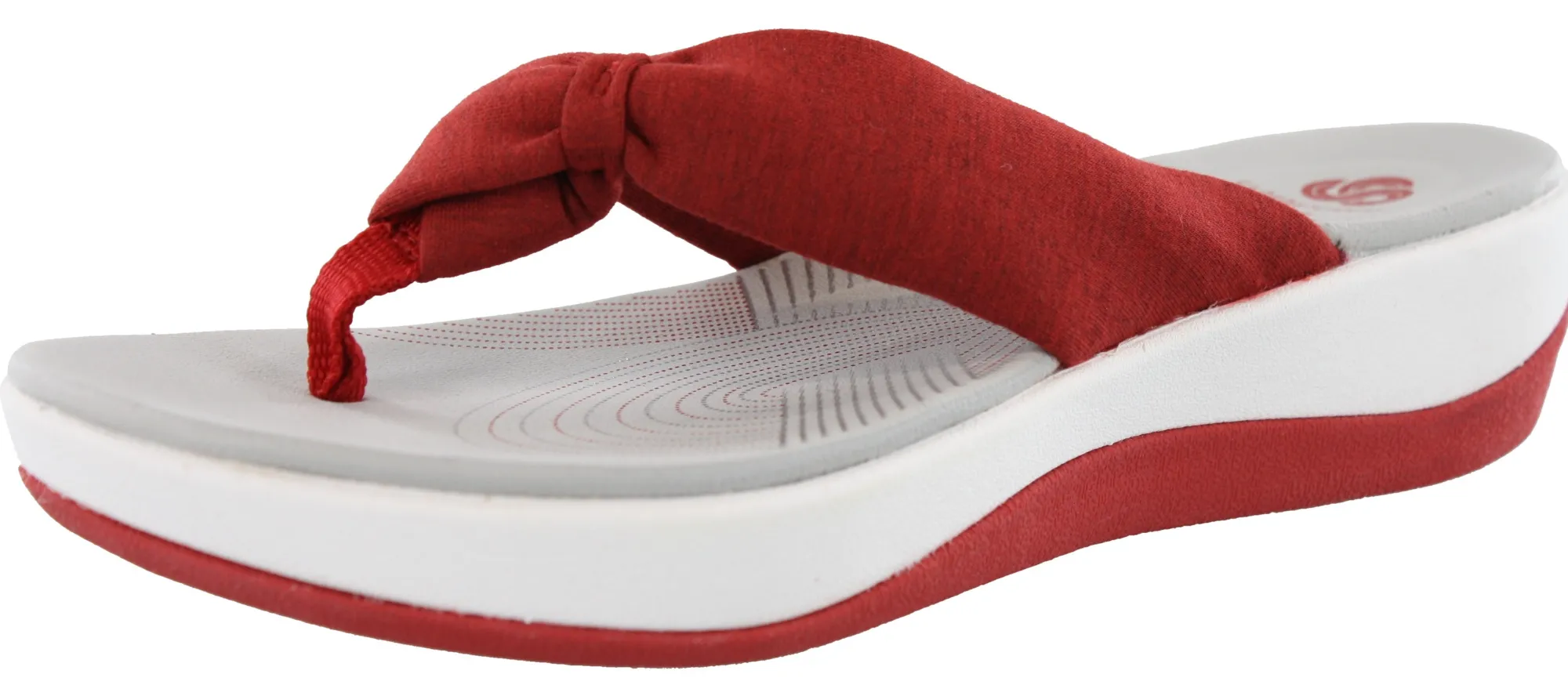 Sandals>Clarks of England Clarks Women Arla Glison Thong Sandals with Arch Support