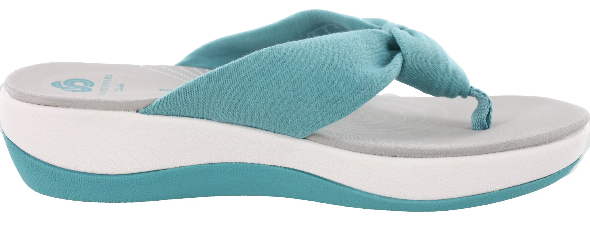 Sandals>Clarks of England Clarks Women Arla Glison Thong Sandals with Arch Support