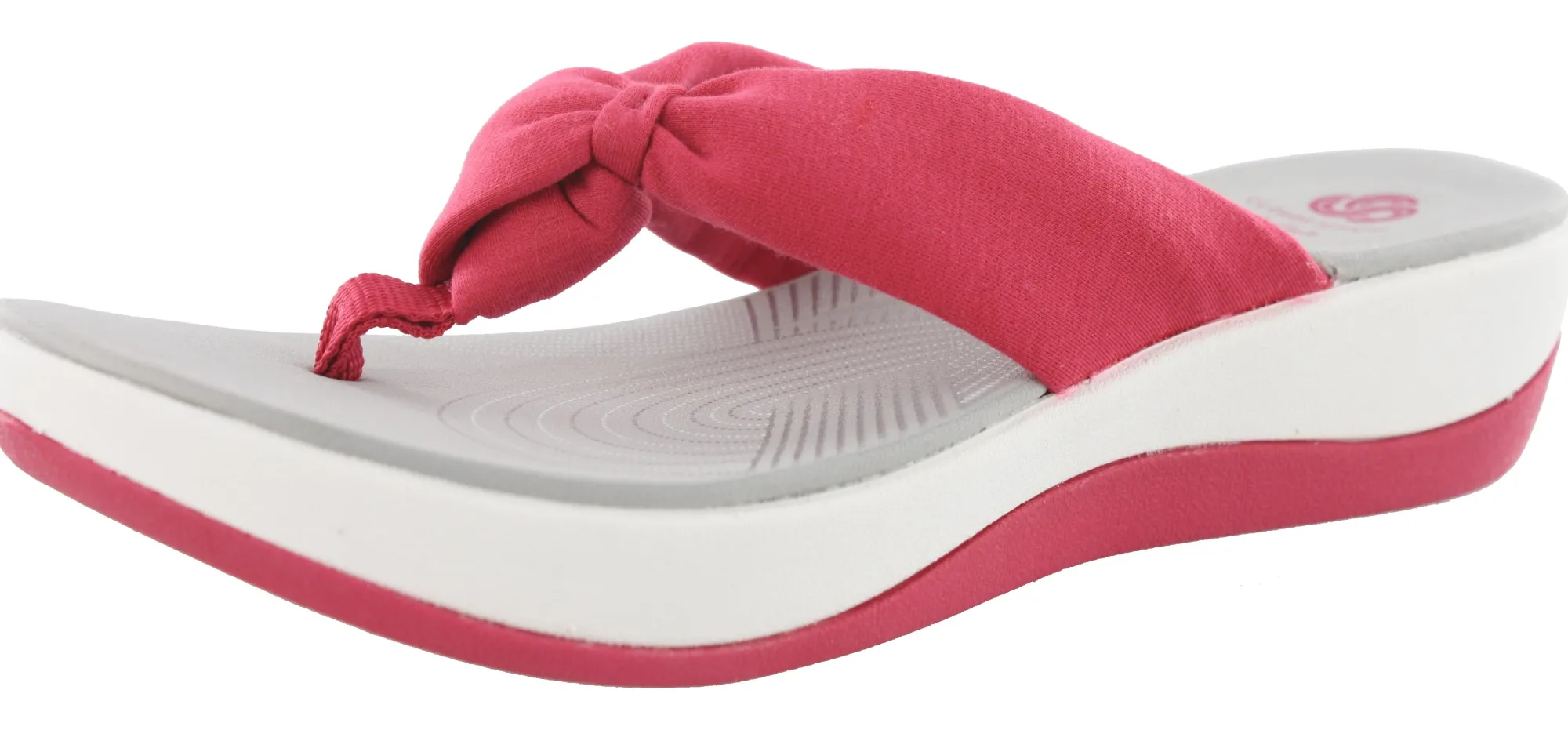 Sandals>Clarks of England Clarks Women Arla Glison Thong Sandals with Arch Support