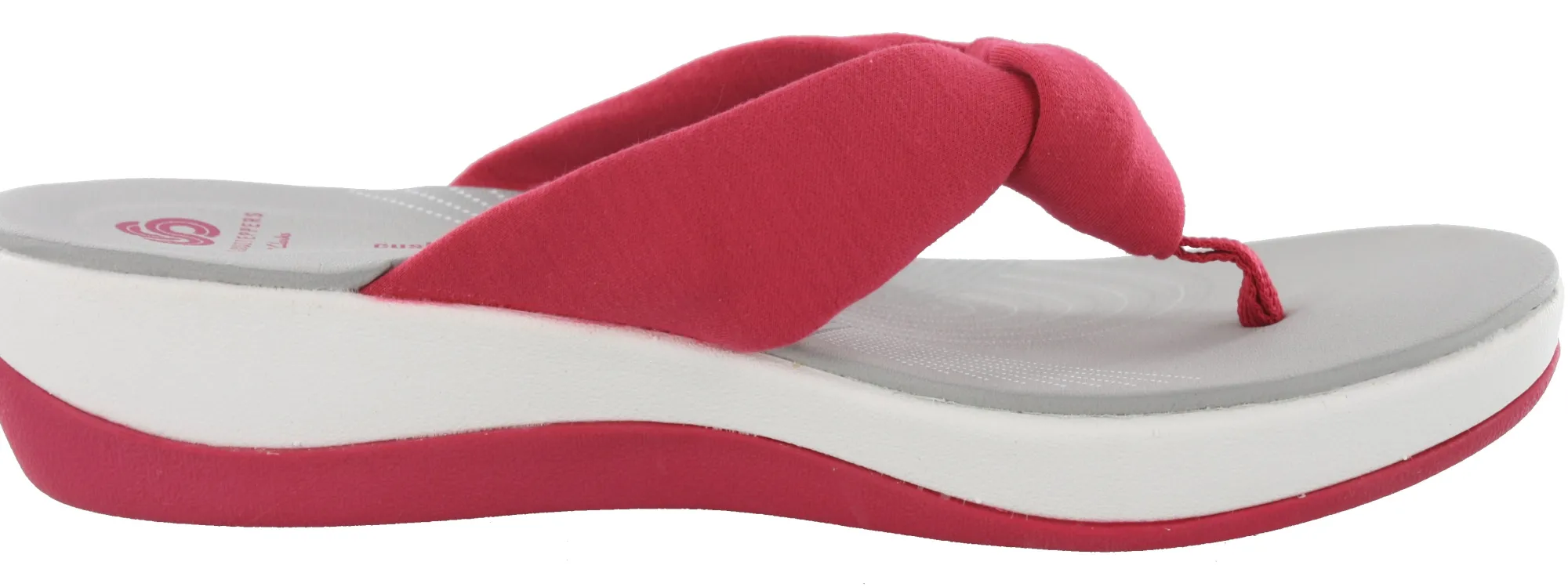 Sandals>Clarks of England Clarks Women Arla Glison Thong Sandals with Arch Support