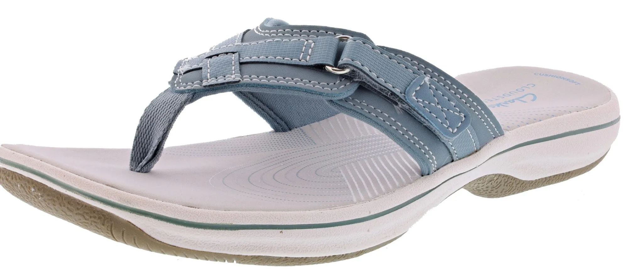 Sandals>Clarks of England Clarks Women Sandals Lightweight Flip Flops Breeze Sea