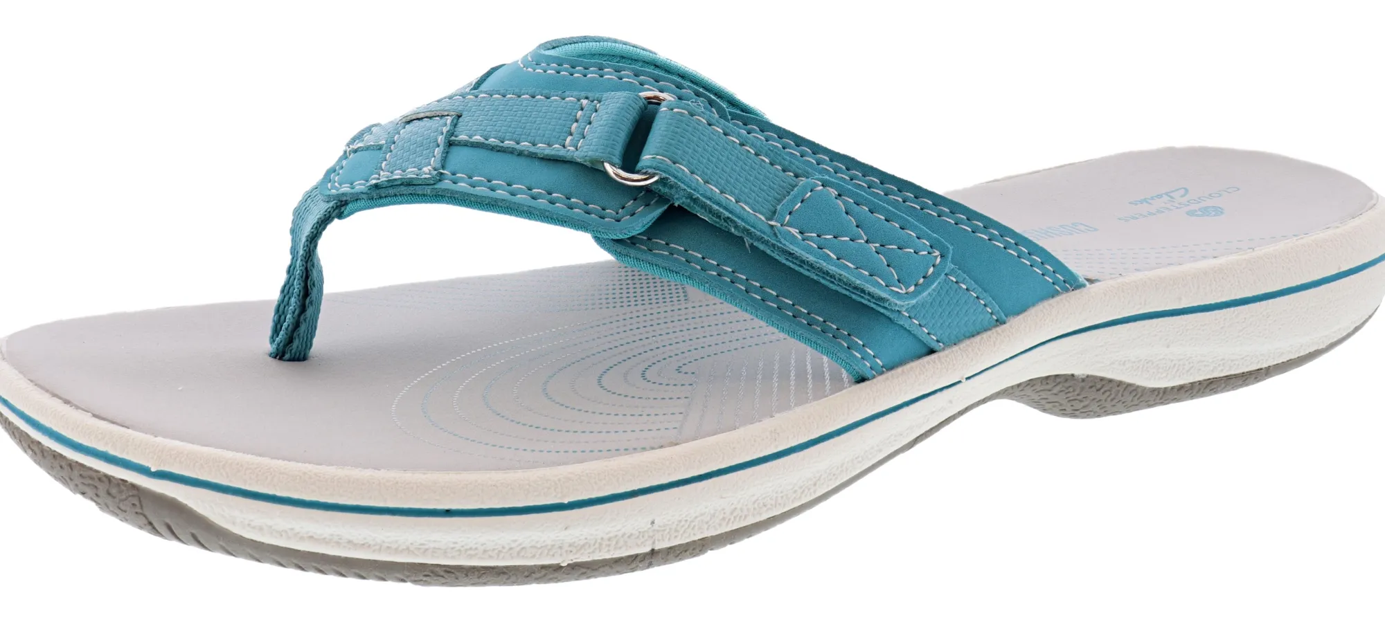 Sandals>Clarks of England Clarks Women Sandals Lightweight Flip Flops Breeze Sea