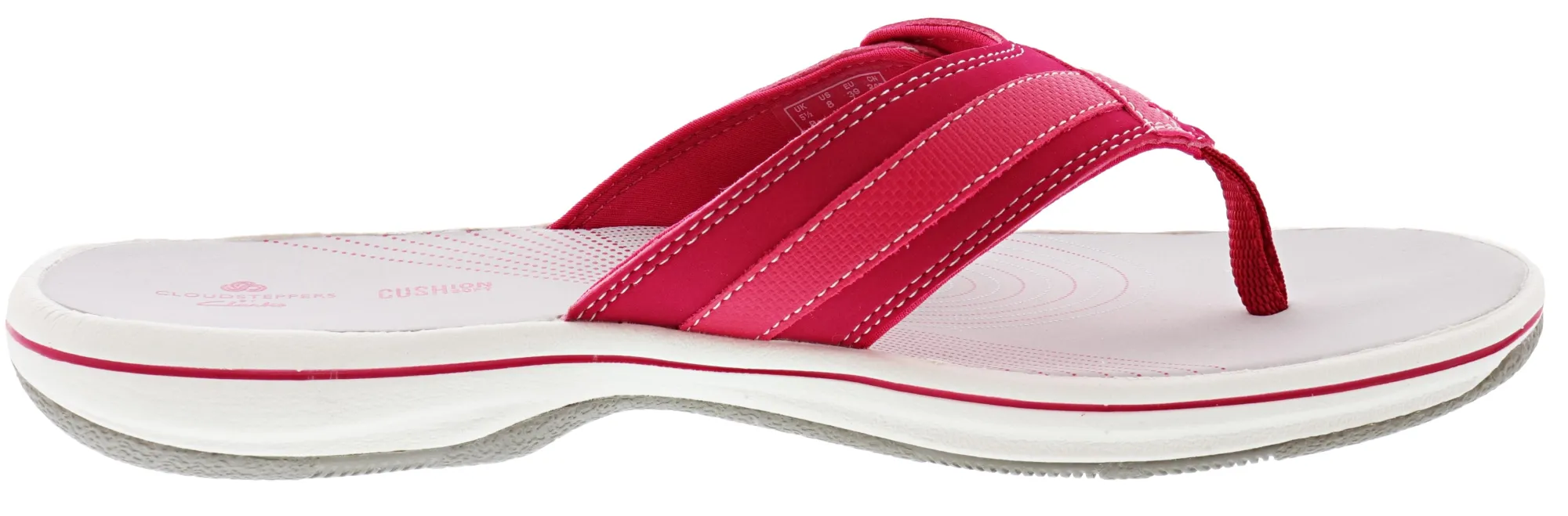 Sandals>Clarks of England Clarks Women Sandals Lightweight Flip Flops Breeze Sea