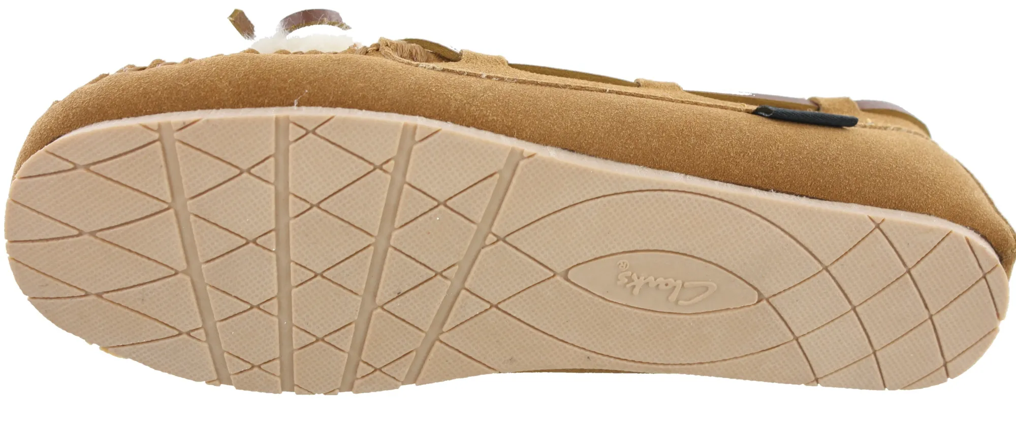 Slippers>Clarks of England Clarks Women Warm Cozy Slip On Moccasin Slippers Holly