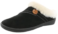 Slippers>Clarks of England Clarks Women Warm Cozy Slip On Clog Slippers Rebecca