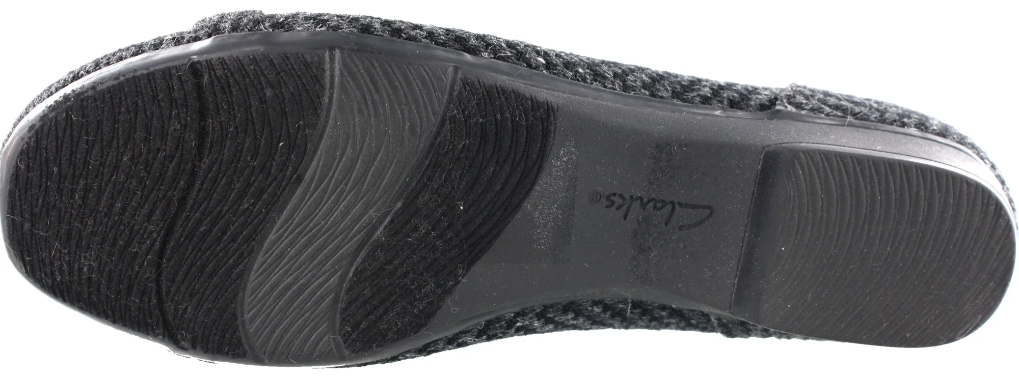 Flats>Clarks of England Clarks Womens Blanche West Dress Flats with Arch Support Black Synthetic181