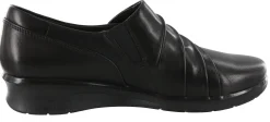 Wide Width Shoes|Flats>Clarks of England Clarks Women's Dress Shoes Roxane Black Leather