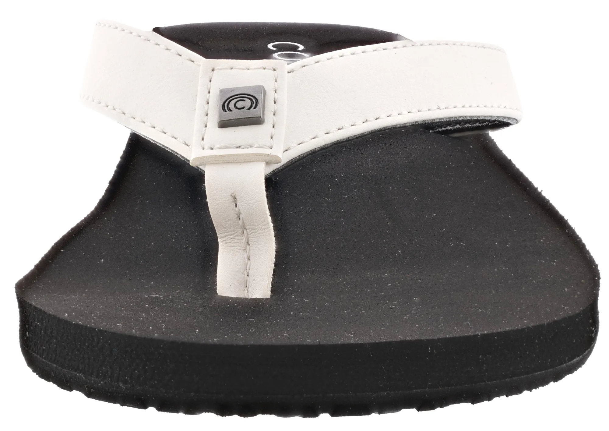 Sandals>Cobian Women's Skinny Bounce Sandals White