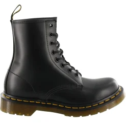Boots>Dr. Martens Men's 1460 Smooth Leather Boot Black Smooth