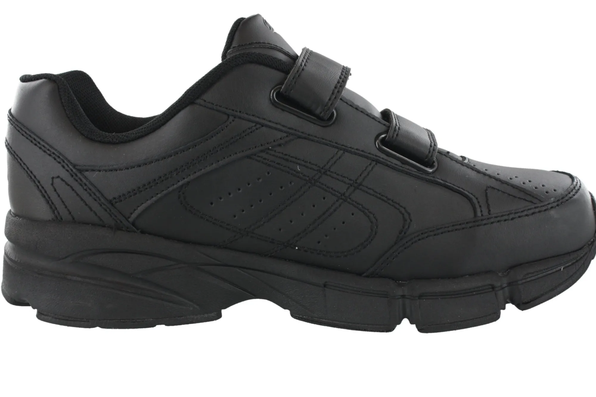 Walking>Dr. Scholls Mens Omega Hoop and Loop Tennis Shoes for Elderly Wide Width