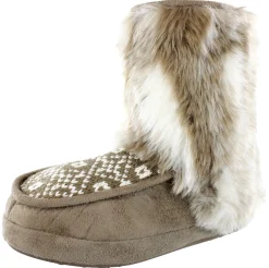 Slippers>Dr. Scholls Women Warm Cozy Slip On Booties Slippers Gigi