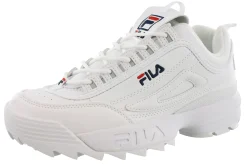 Walking|Nursing Shoes>Fila Disruptor 2 Premium Women's Chunky Sneakers White/Navy/Red125