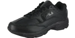 Work>Fila Workshift Black Non Slip Shoes Men's Black/Black/Black