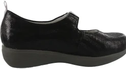 Walking|Slip Resistant>Softwalk Grey Anatomy by Nursing Slip Resistant Mary Jane Miranda Black Zebra01