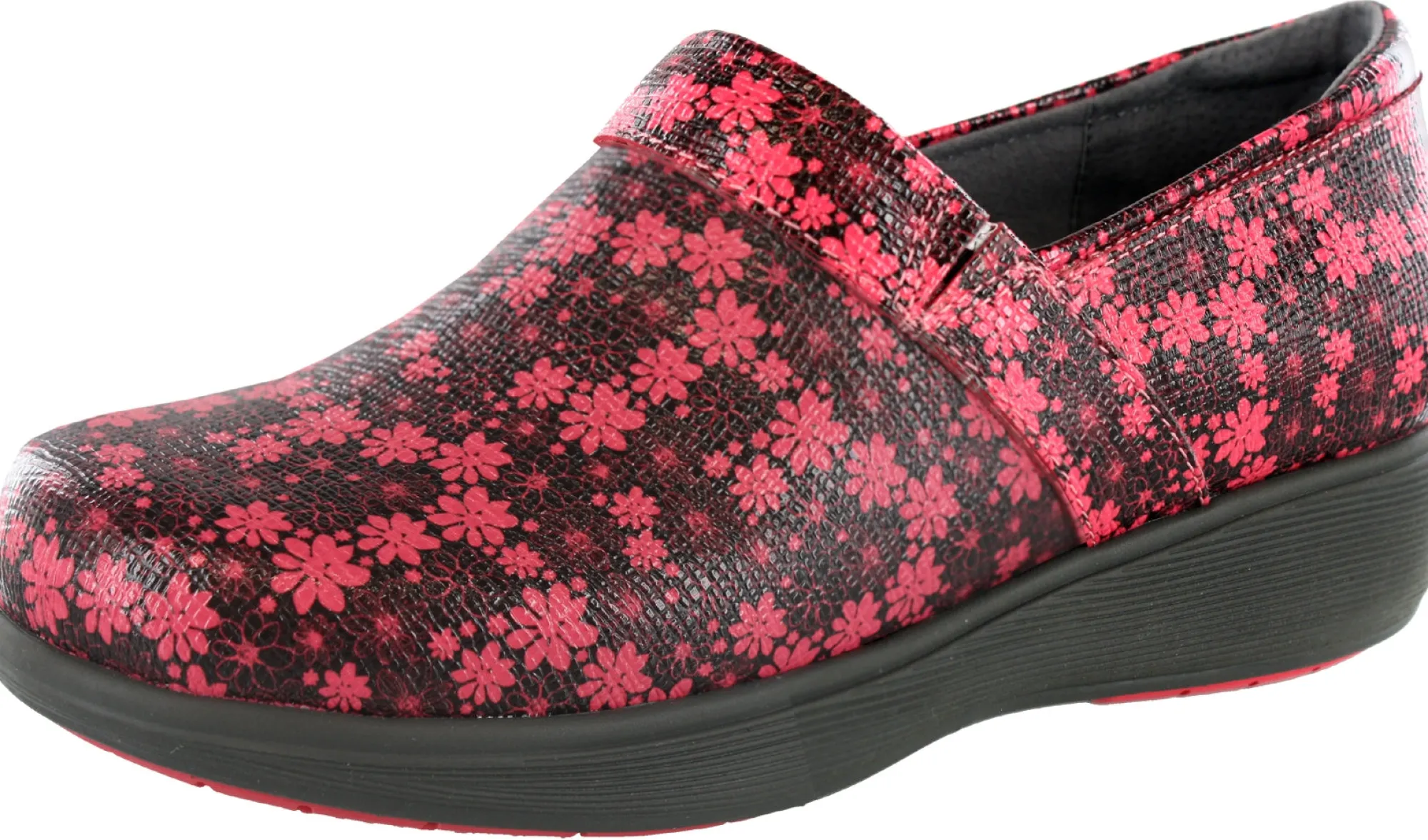 Walking|Nursing Shoes>Softwalk Grey Anatomy by Meredith Sport Nursing Clogs Bronze/Grey Snake