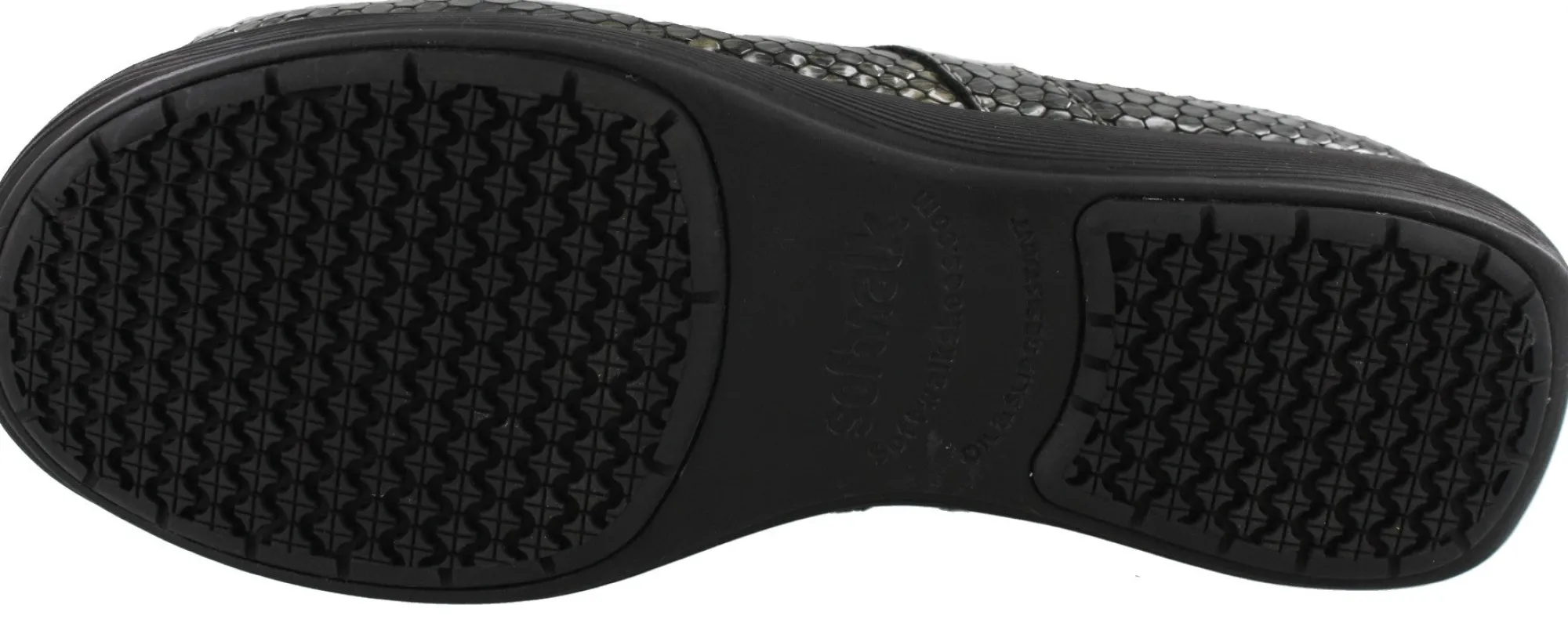 Walking|Nursing Shoes>Softwalk Grey Anatomy by Meredith Sport Nursing Clogs Bronze/Grey Snake