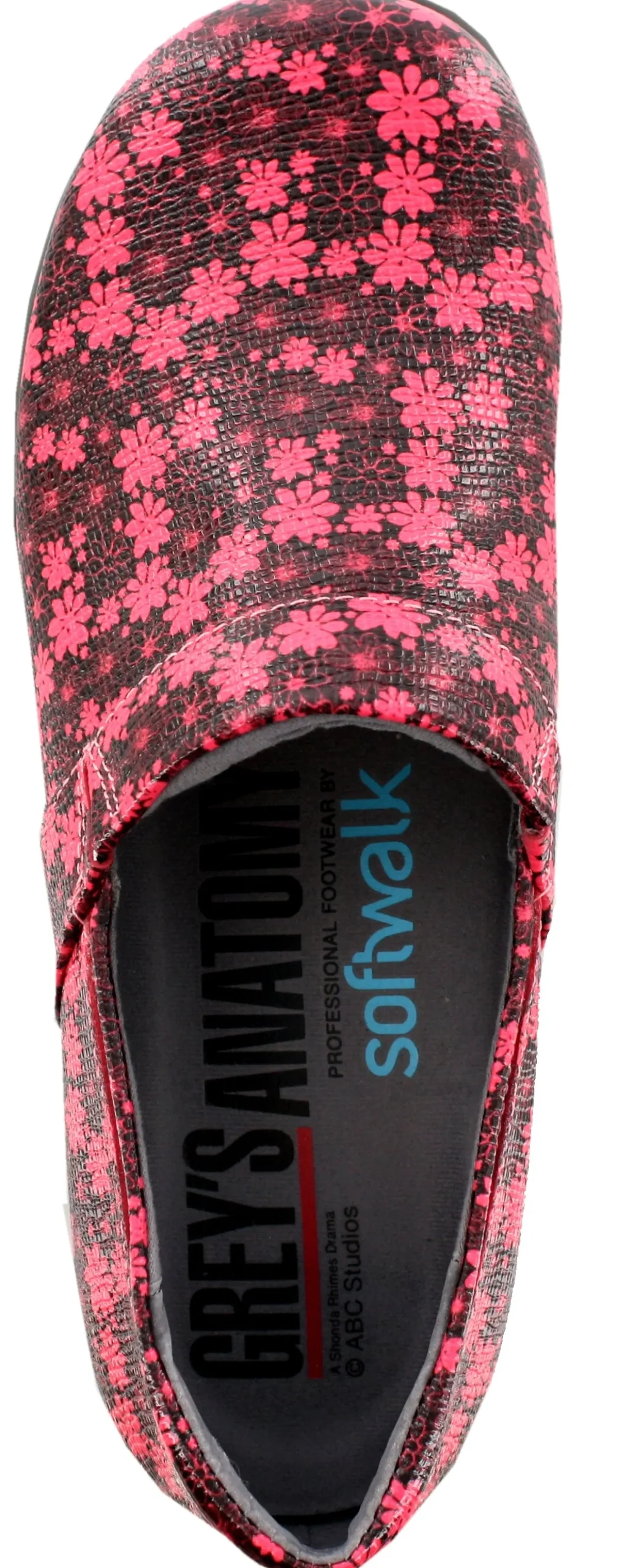 Walking|Nursing Shoes>Softwalk Grey Anatomy by Meredith Sport Nursing Clogs Bronze/Grey Snake