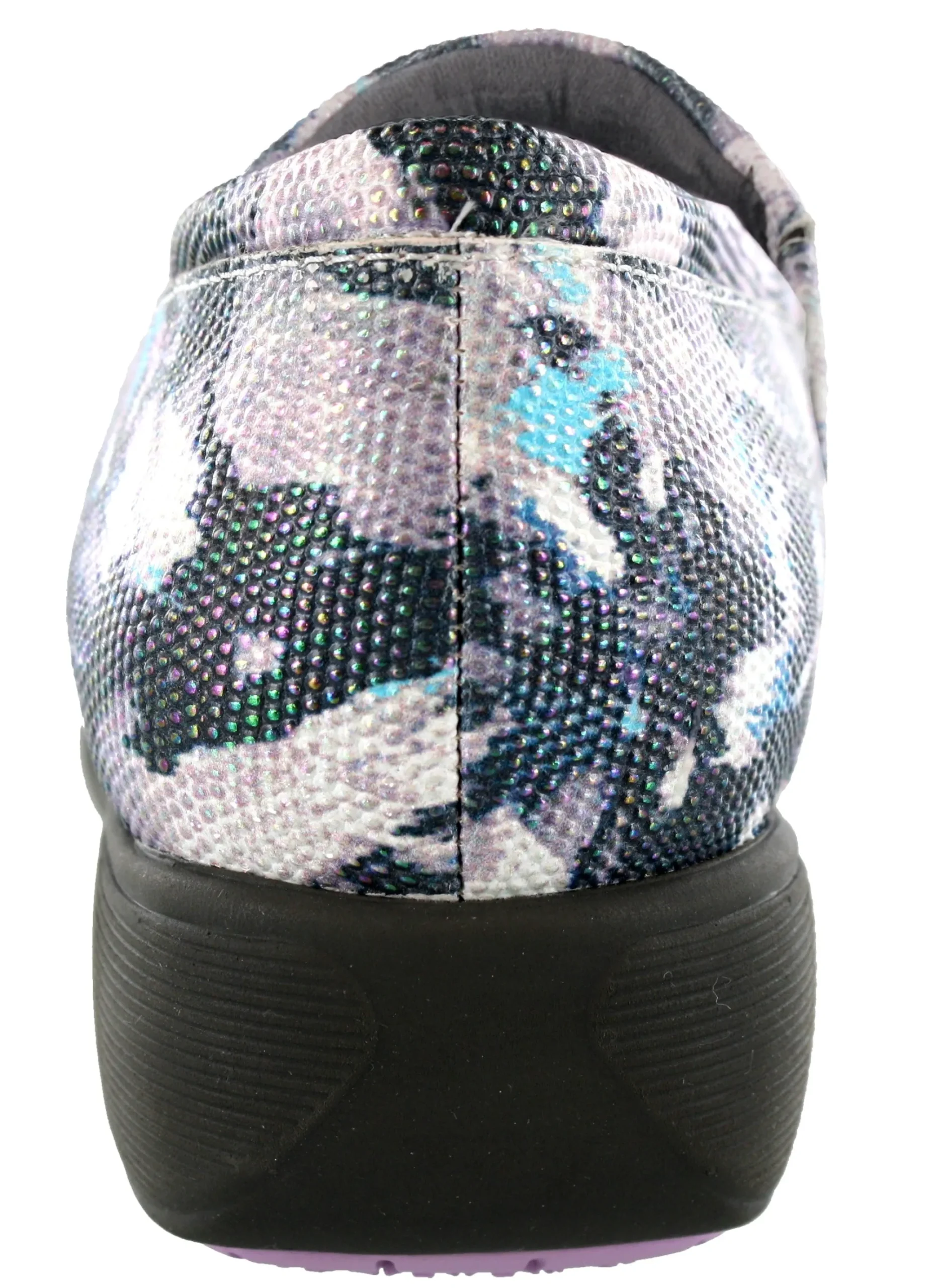 Walking|Nursing Shoes>Softwalk Grey Anatomy by Meredith Sport Nursing Clogs Bronze/Grey Snake