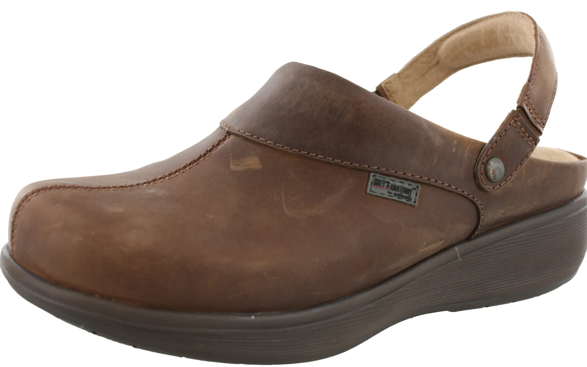 Walking|Slip Resistant>Softwalk Grey Anatomy by Nursing Slip Resistant Clogs Edge Pro