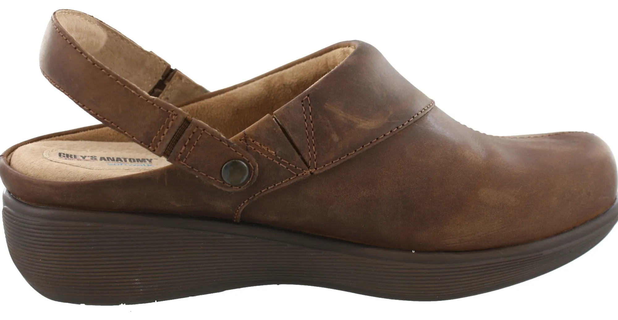 Walking|Slip Resistant>Softwalk Grey Anatomy by Nursing Slip Resistant Clogs Edge Pro