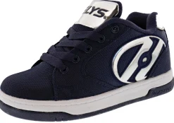 Skate>Heelys Propel Ballistic Kids Shoes with Wheels Navy/Silver
