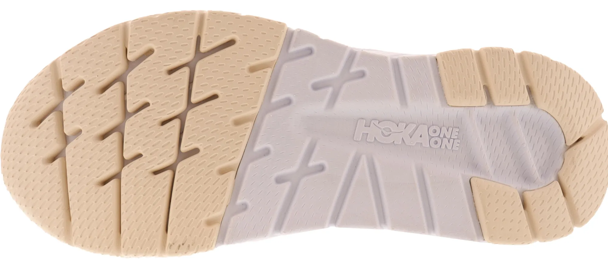 Walking|Sandals>Hoka Cavu 3 Women's Slip On Running Shoes for Narrow Feet Lantana/Eggnog
