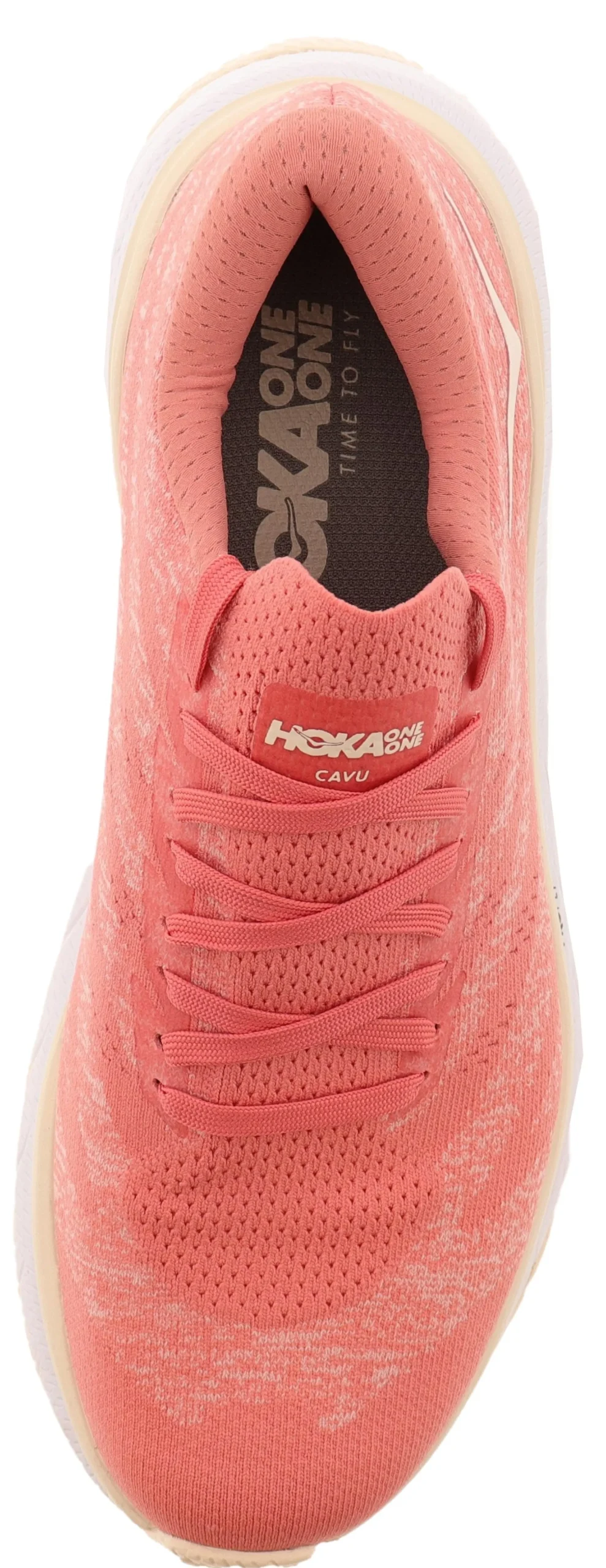 Walking|Sandals>Hoka Cavu 3 Women's Slip On Running Shoes for Narrow Feet Lantana/Eggnog