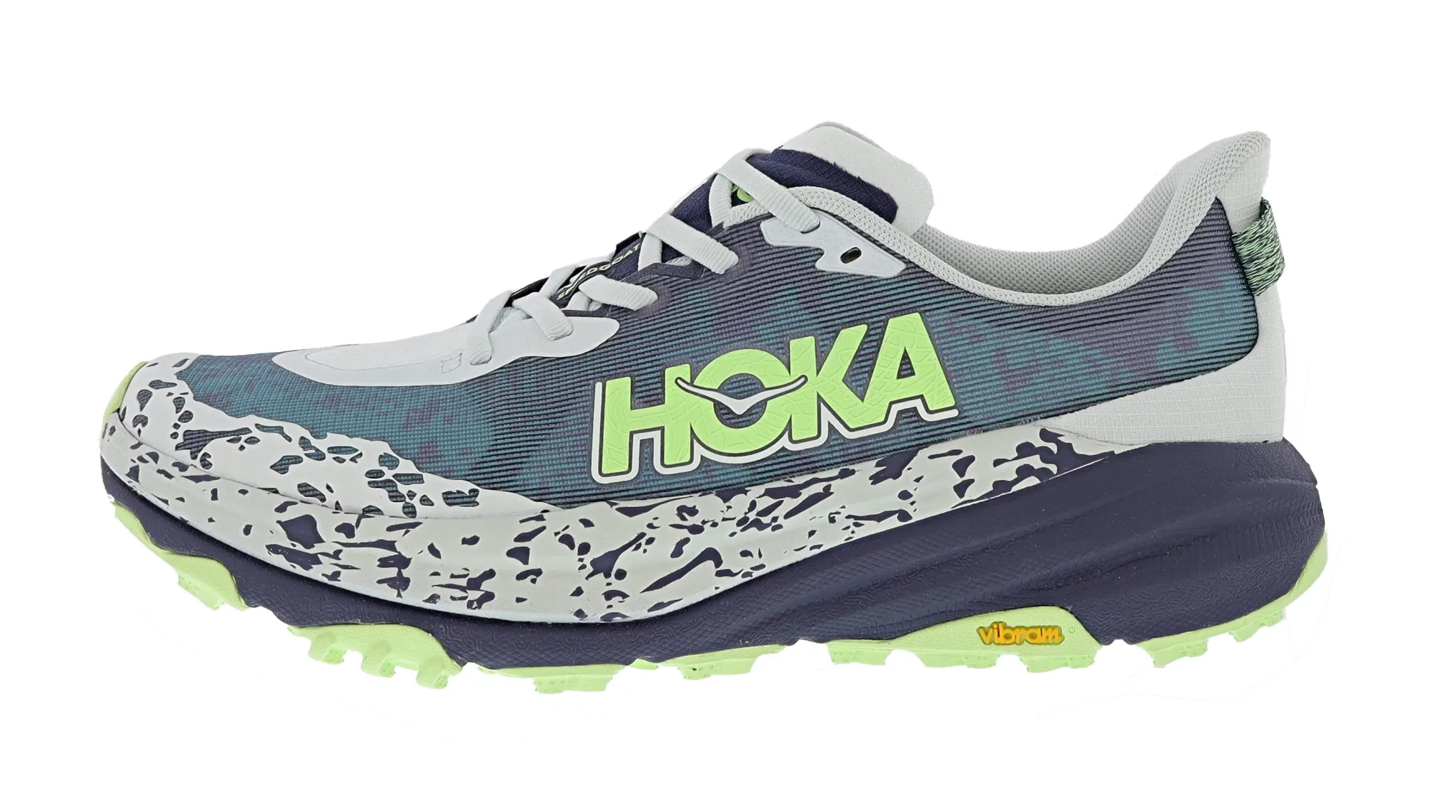 Running>Hoka Men's SpeedGoat 6 Trail Running Shoes Droplet/Nautical Dusk