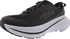 Running>Hoka Women's Bondi X Ultra Soft Marathon Cushioned Running Shoes Black/White