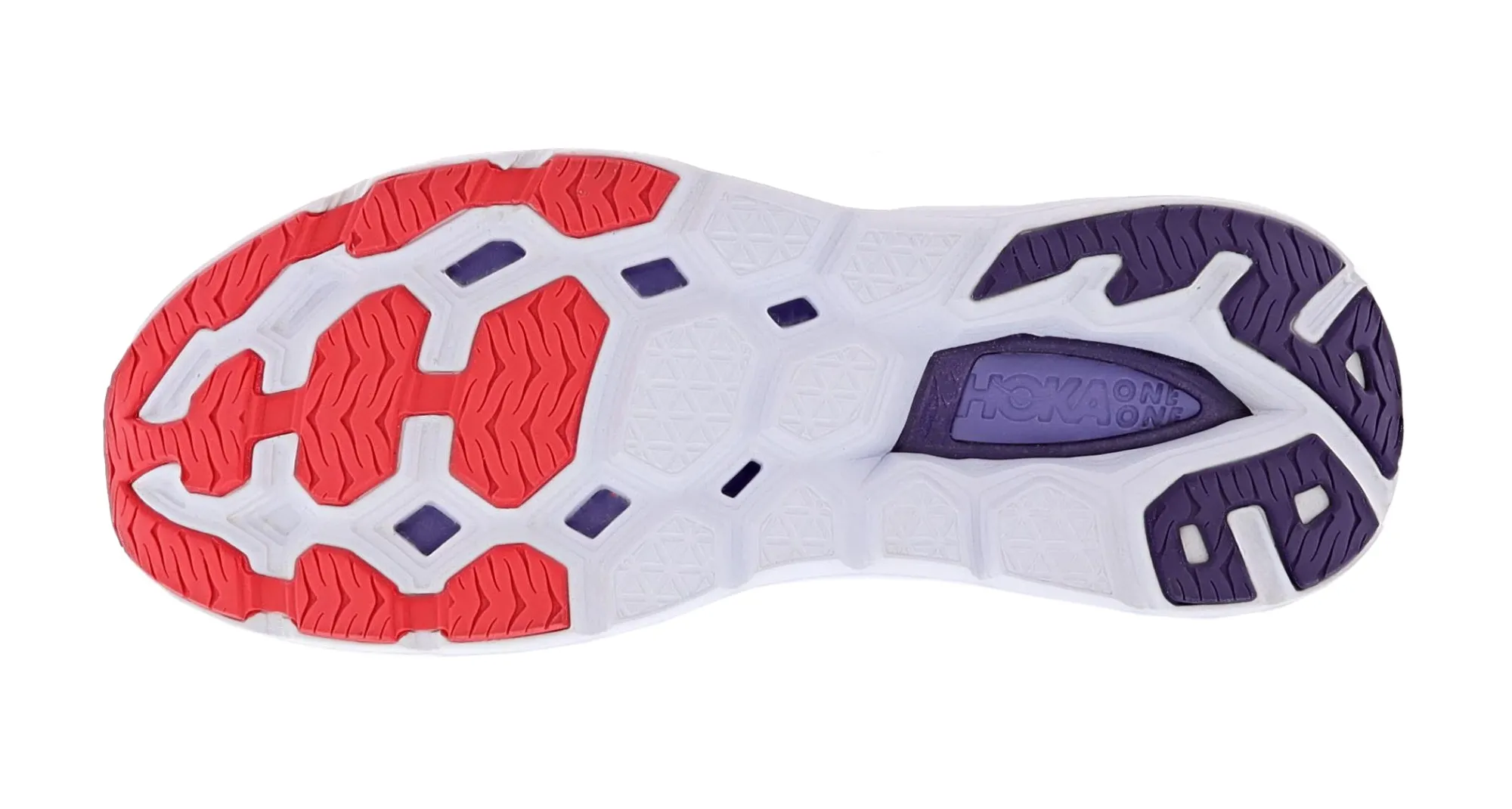 Running>Hoka Women's Vanquish 2 Lightweight Running Shoes Corsican Blue/Poppy Red