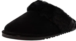 Slippers>Lamo Lady's Scuff Lightweight House Slippers Womens Black95902