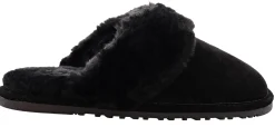 Slippers>Lamo Lady's Scuff Lightweight House Slippers Womens Black95902