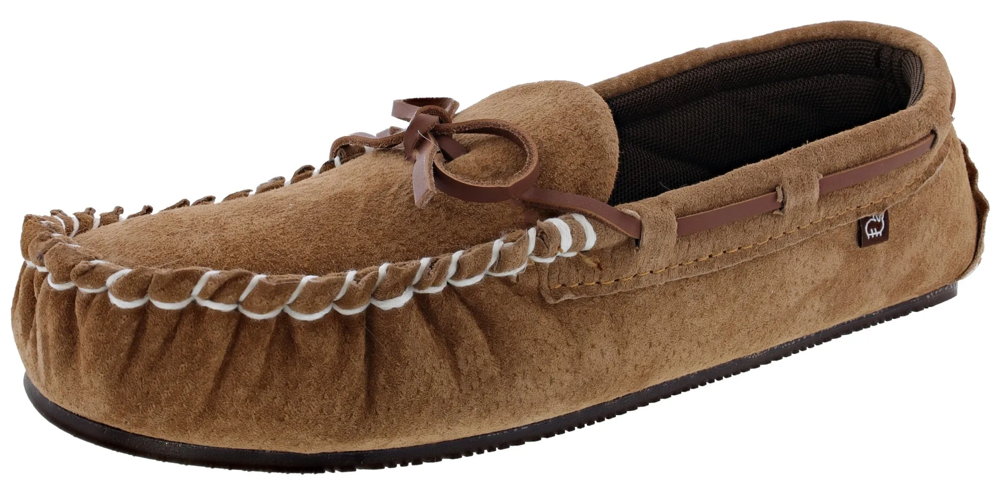 Slippers>Lamo Sabrina Moc II Indoor and Outdoor Moccasin Slippers Womens Chestnut