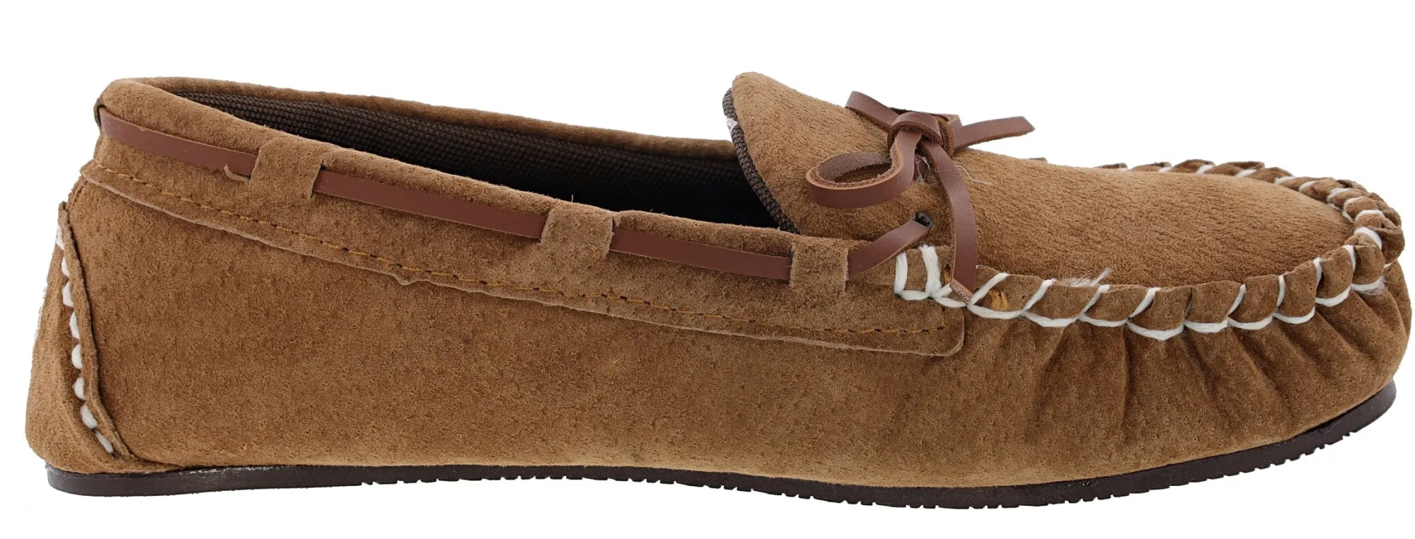Slippers>Lamo Sabrina Moc II Indoor and Outdoor Moccasin Slippers Womens Chestnut