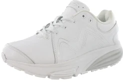 Walking|Shape Ups>MBT Women Rocker Bottom Recovery Walking Shoes Simba Trainer White/Silver861