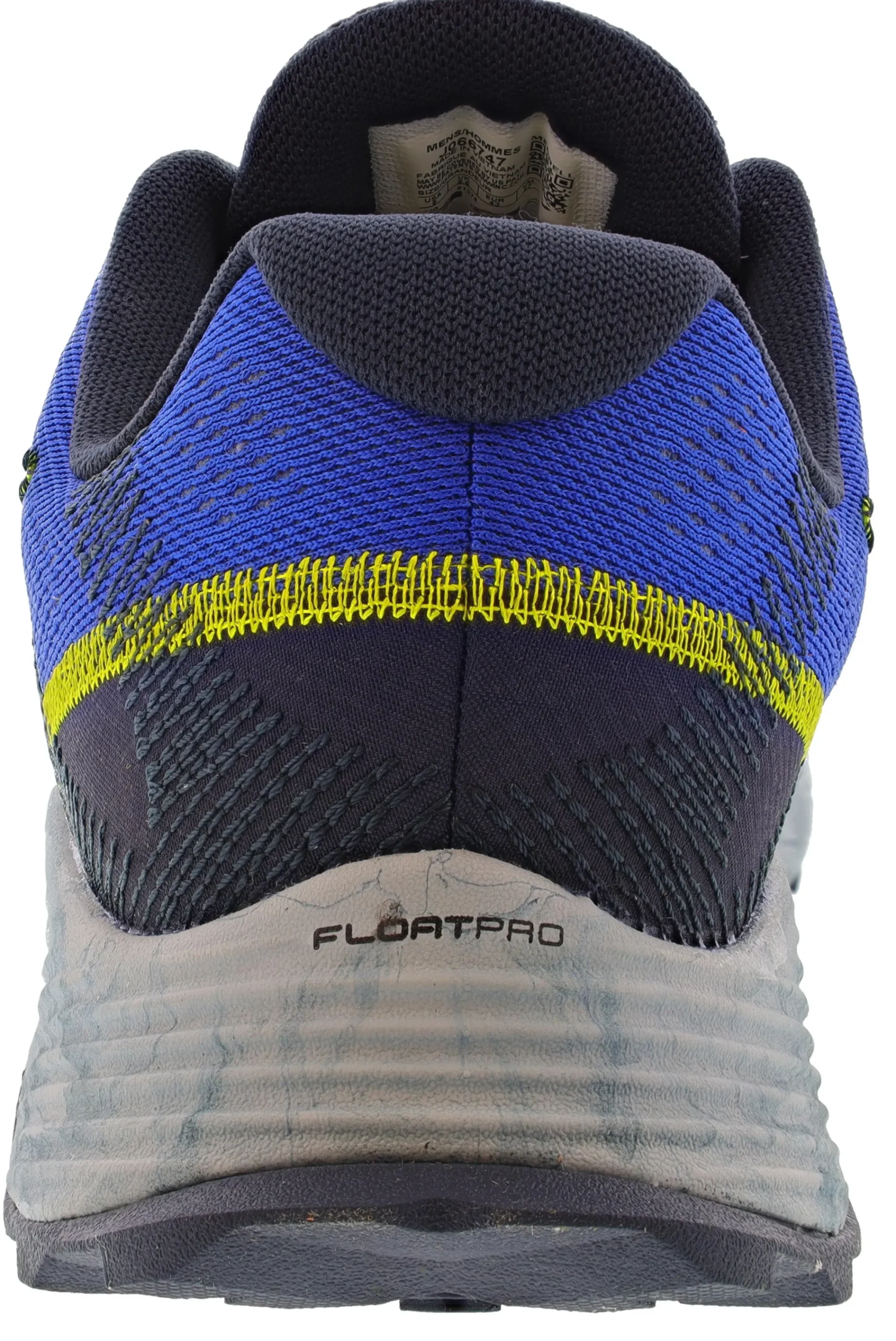 Running>Merrell Men's Moab Flight Cushioned Trail Hiking Running Shoes Cobalt