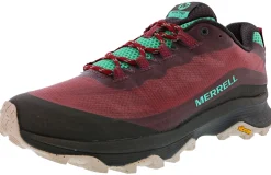 Running>Merrell Moab Speed Hiker Trail Running Shoes Women's Burlwood