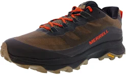 Running>Merrell Moab Speed Hiker Trail Running Shoes Men's Brindle