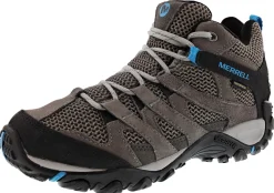 Walking>Merrell Women's Alverstone Mid Waterproof Hiking Boots Charcoal/Tahoe